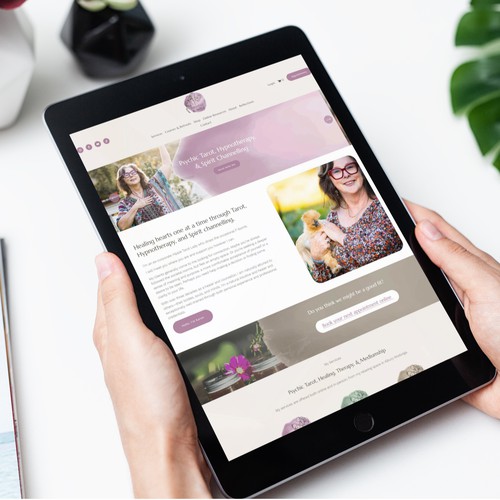Soulful & Wild - website for healer