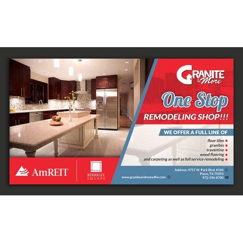 Create an ad for Granite and More