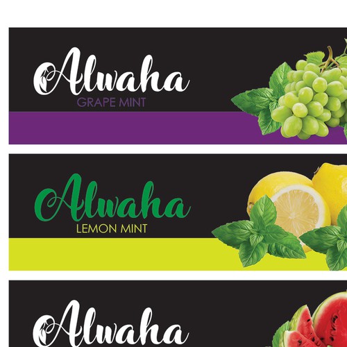 Design Product Label for Alwaha Juice brand.