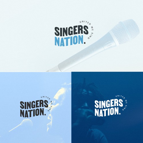 A youthful, modern and playful logo design for Singers Nation