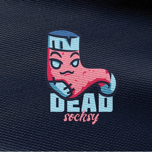 Dead Socksy / Dead Sexy Cartoon Logo 