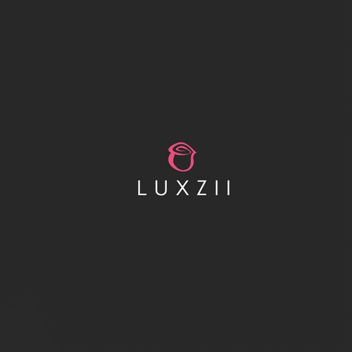 Clean Logo for LUXZII, a Beauty and Health Company