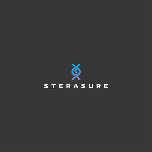 Sterasure logo and brand identity