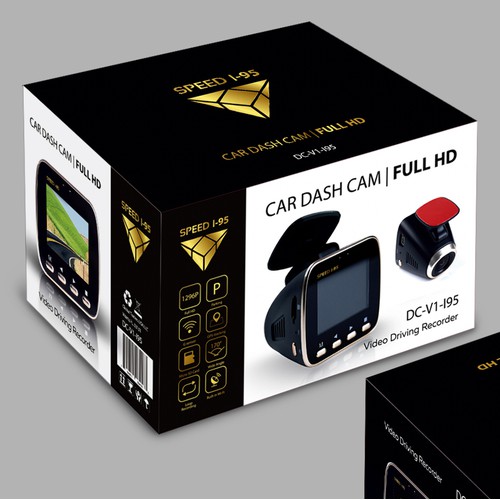Car Dash Cam packaging design