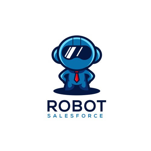 Robot Salesforce Logo