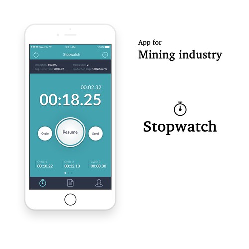 Minin Stopwatch App