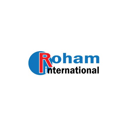 Roham International - Edgy, Creative Logo for Marketing Firm