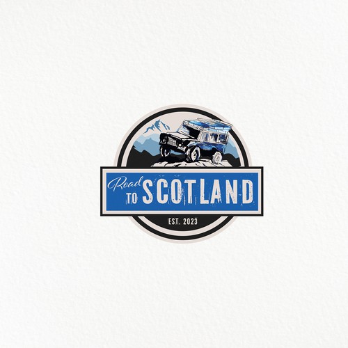 Offroad-Camper Logo Design für Instagram