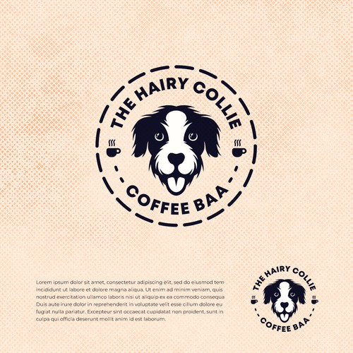 The Hairy Collie Logo
