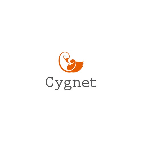Pictorial Logo For Cygnet.
