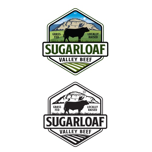 Sugerloaf valley beef Logo
