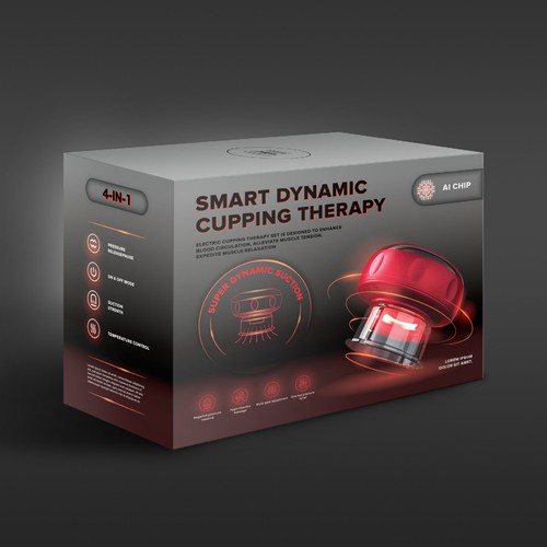 Package design for Smart Cup Massager