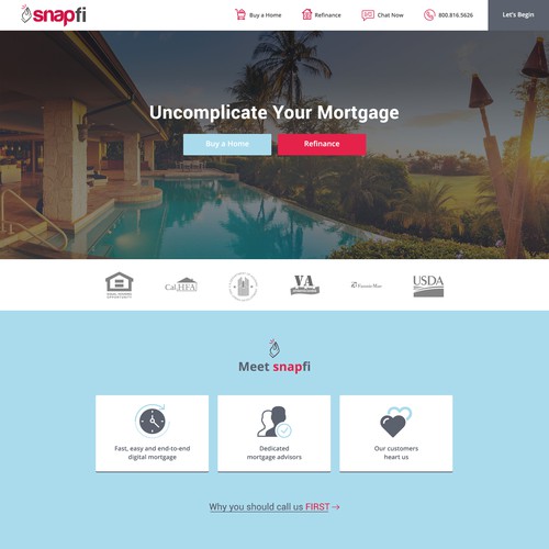 Bank Mortgage Lender Website