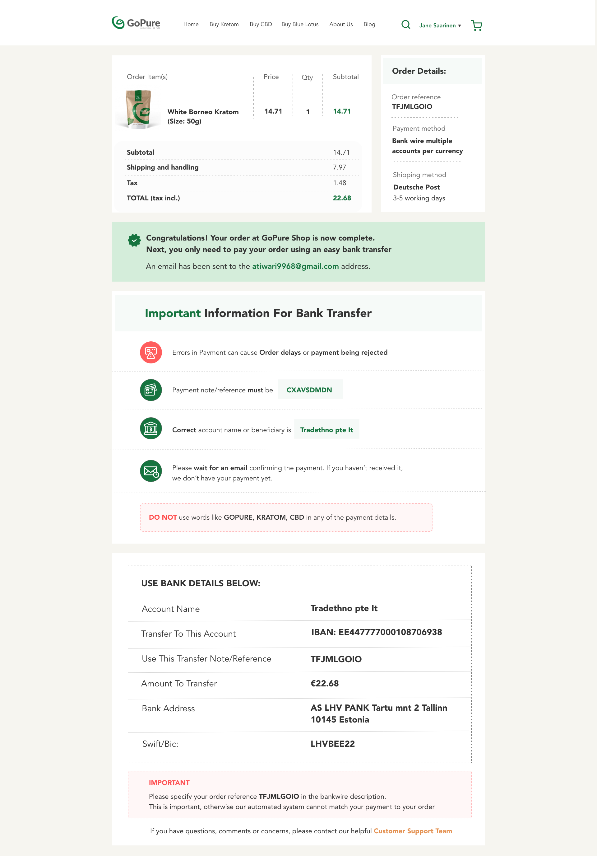 Website design & Improvements