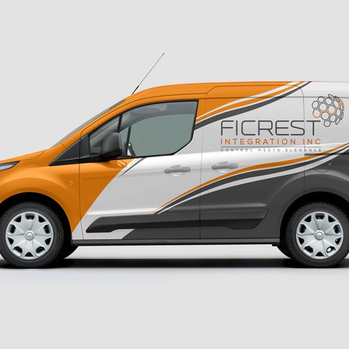 Ford transit wrap for Ficrest