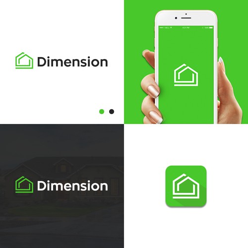 Real Estate App Icon Concept Design