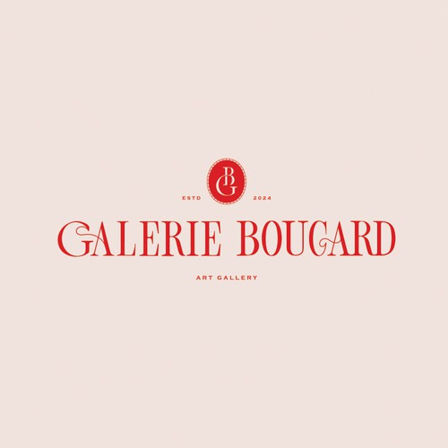 French - Haiti art gallery logo design