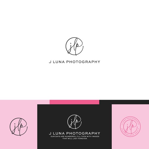 Logo for a fashion, editorial photographer.