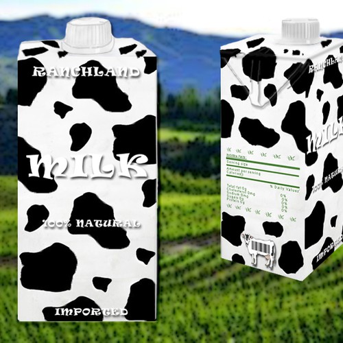 Create the Package for a New Major Milk Brand in China
