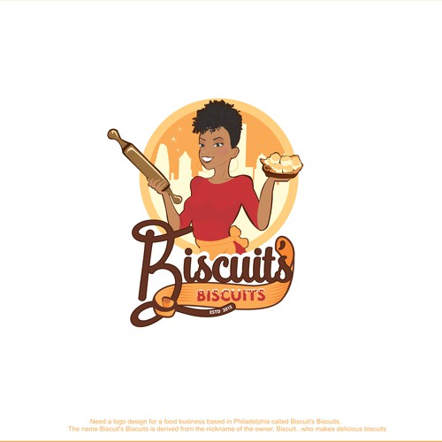 Logo for biscuits bussines