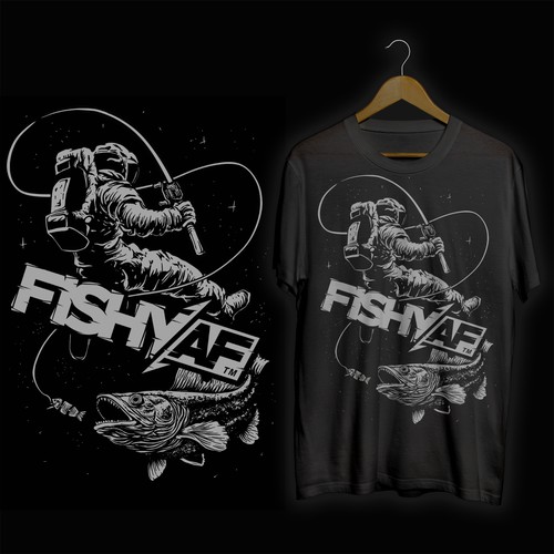 Fishing Astronaut - Swimbait Shirt