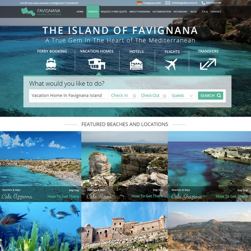 Sicily Tourism Website