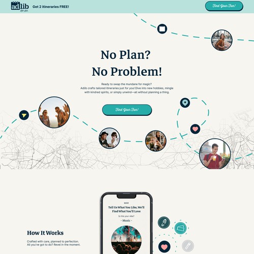 Event Planning Landing Page