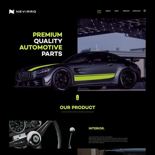 NEVIRRO Web Design