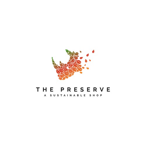 Winning logo concept for The Preserve