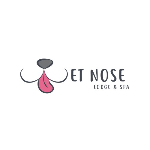 Logo concept for dog spa