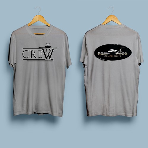 Aviation Company Crew T-Shirt Design