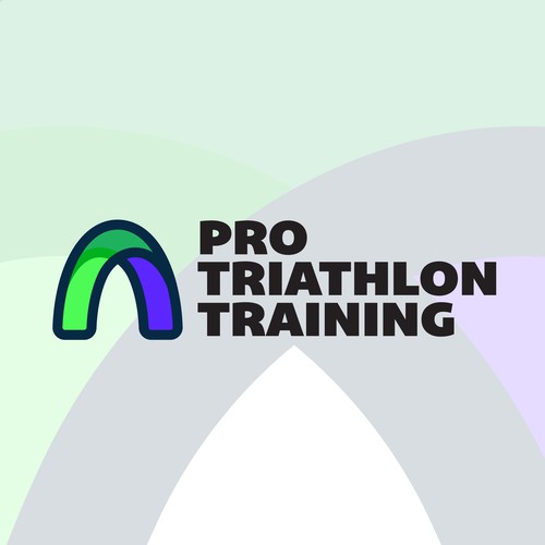 Unused modern Logo approach for Triathlon