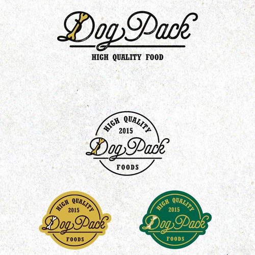 DogPack dog's food logo