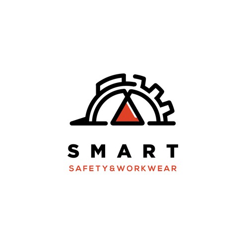 Monoline logo concept for SMART
