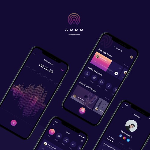 Mobile App Design for AUDO