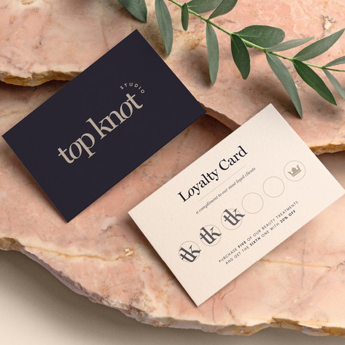 Top Knot Studio Identity