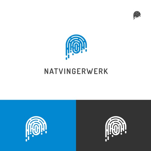 Wet Fingerprint Logo
