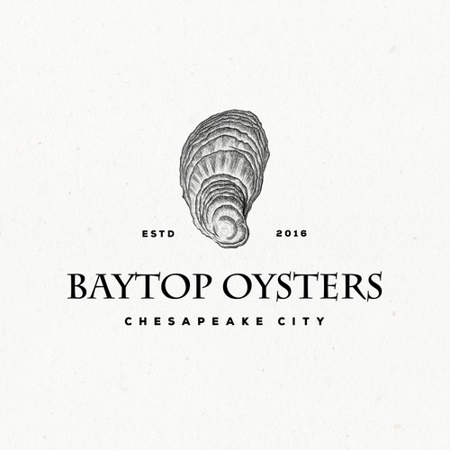 Logo Design for Baytop Oysters
