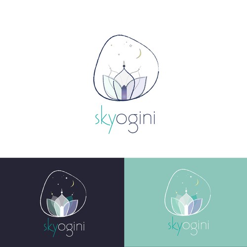 Yoga workshops logo contest entry