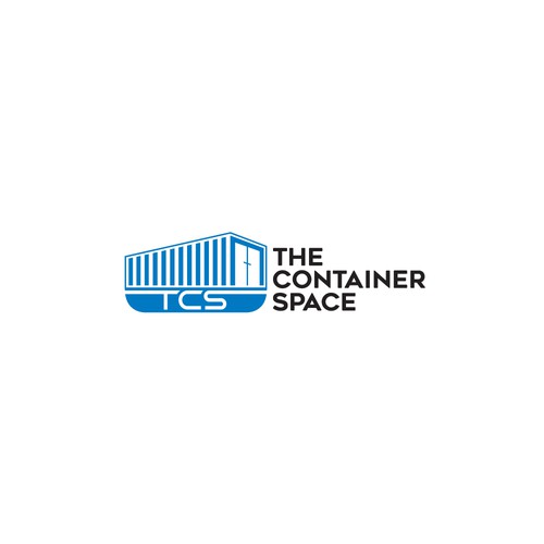 Real Estate Shipping Container Logo
