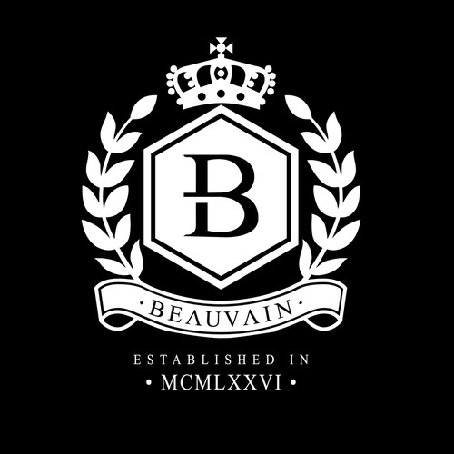 Crest & badge design for luxurious fashion label BEAUVAIN