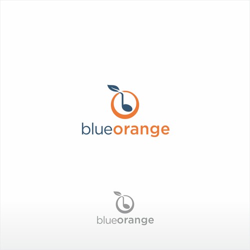 blue orange