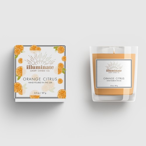 Illuminate Candle Packaging