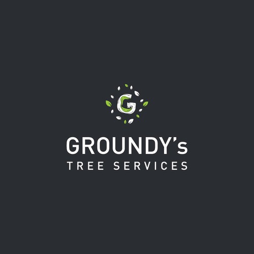 Logo for a tree services company.