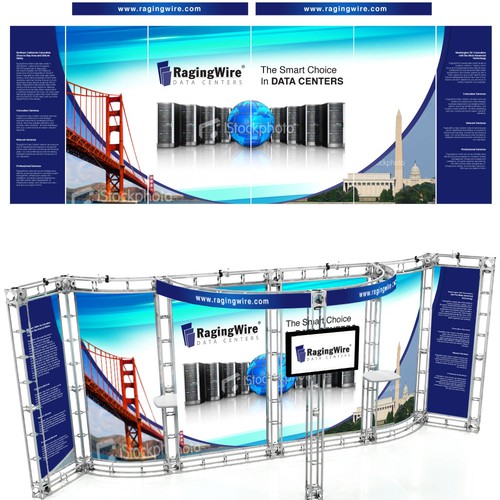 Trade Show Booth Design - RagingWire Data Centers