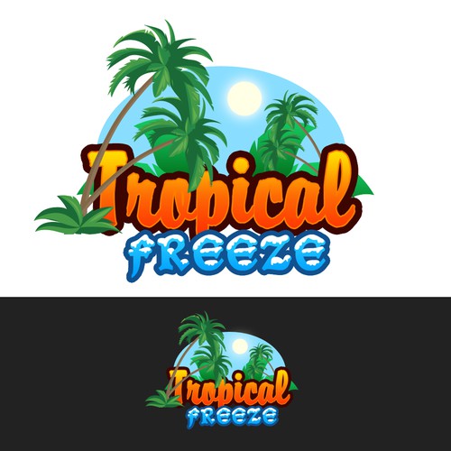 Create The Tropical Fruit Tribe and logo