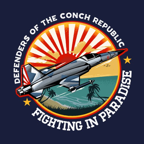 Navy sqaudron t- shirt design in Key West
