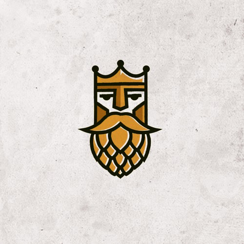 King Brew, Logo Design for Craft Beer Brand