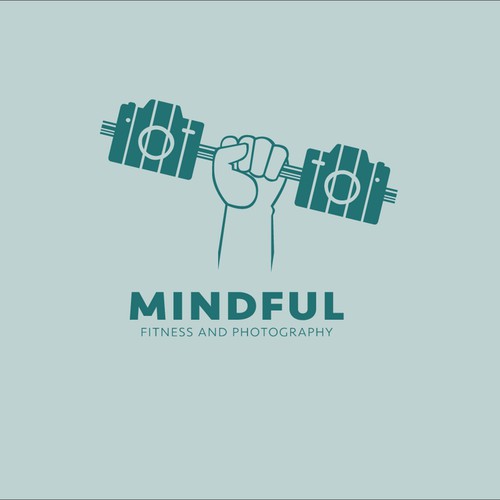 Design a logo for a hybrid personal training and photography business