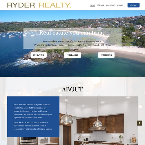 Ryder Realty Australian Real Estate Design